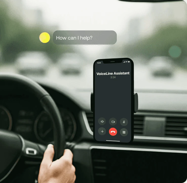 VoiceLine AI main features demonstration