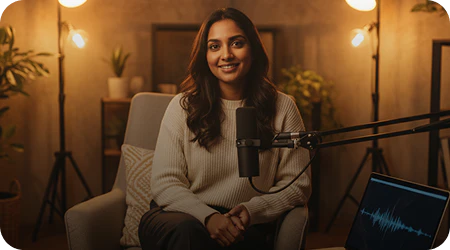 Voicemaker product overview with AI voice options