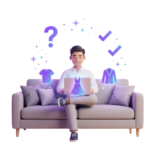 Fashion marketer using Vtry AI fashion photo studio