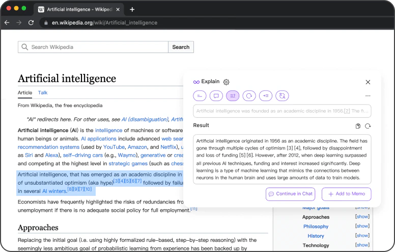 Walles.AI feature demonstration