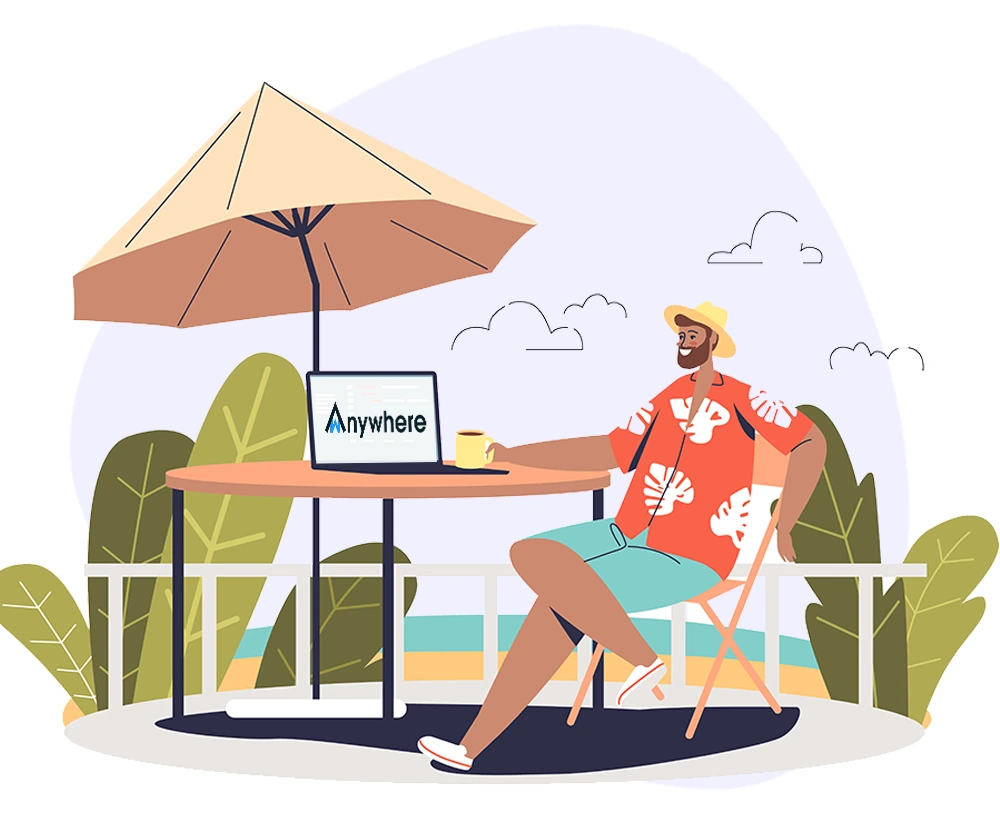 Wanywhere Employee Monitoring Software screenshot