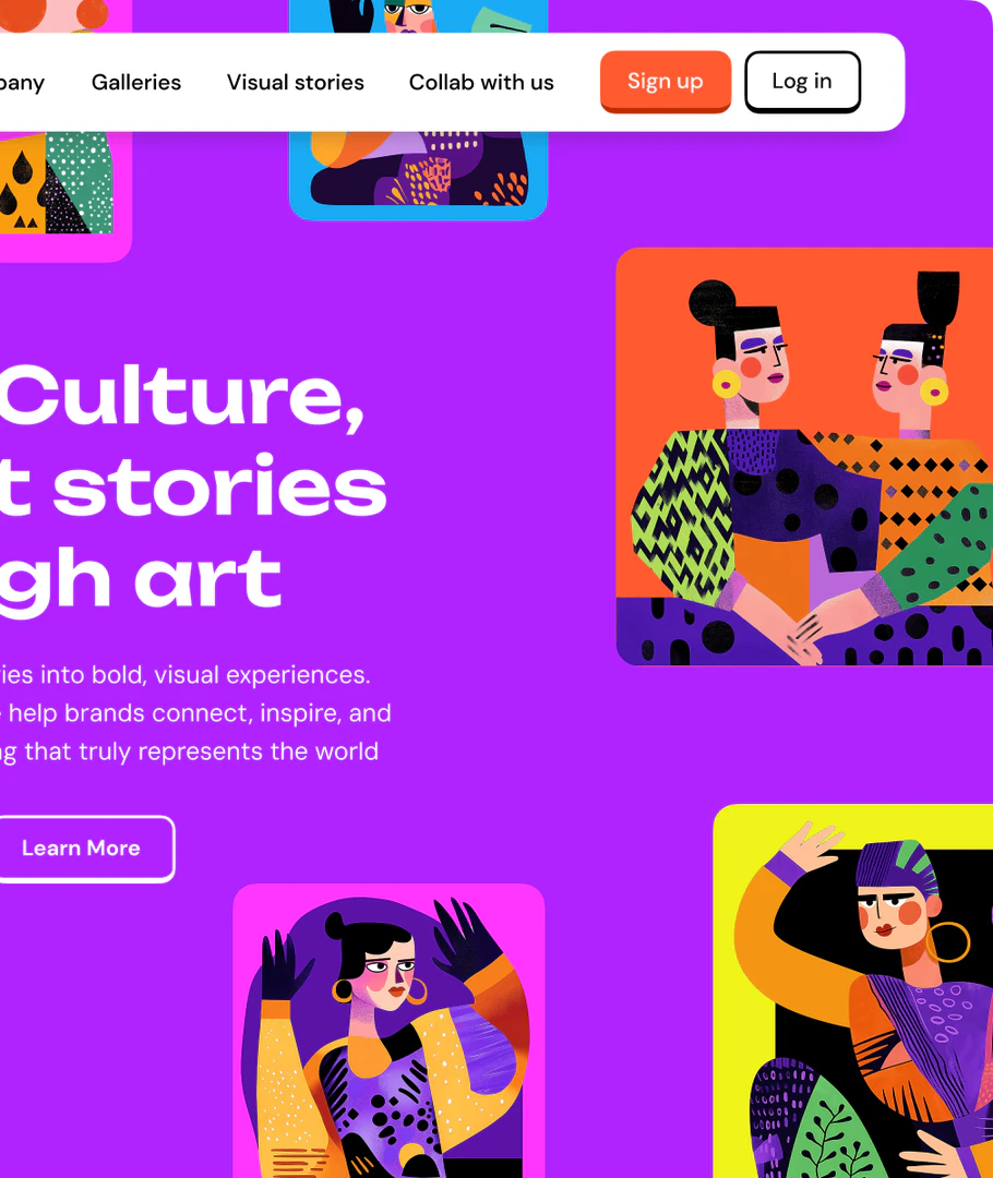 Webflow style guide feature demonstration