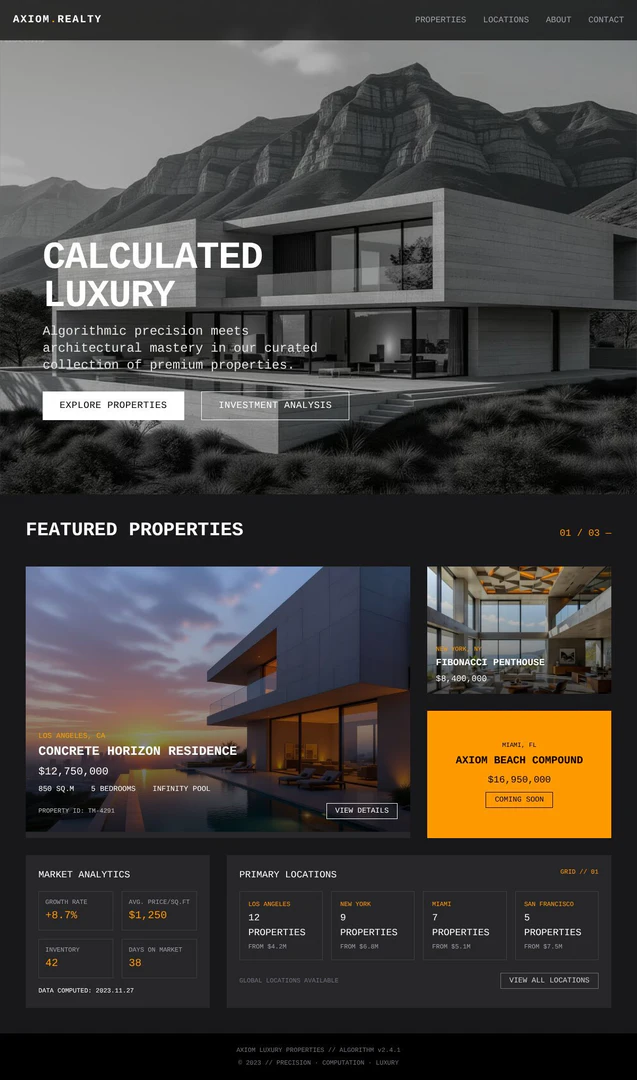 Webstudio feature showcasing design exploration
