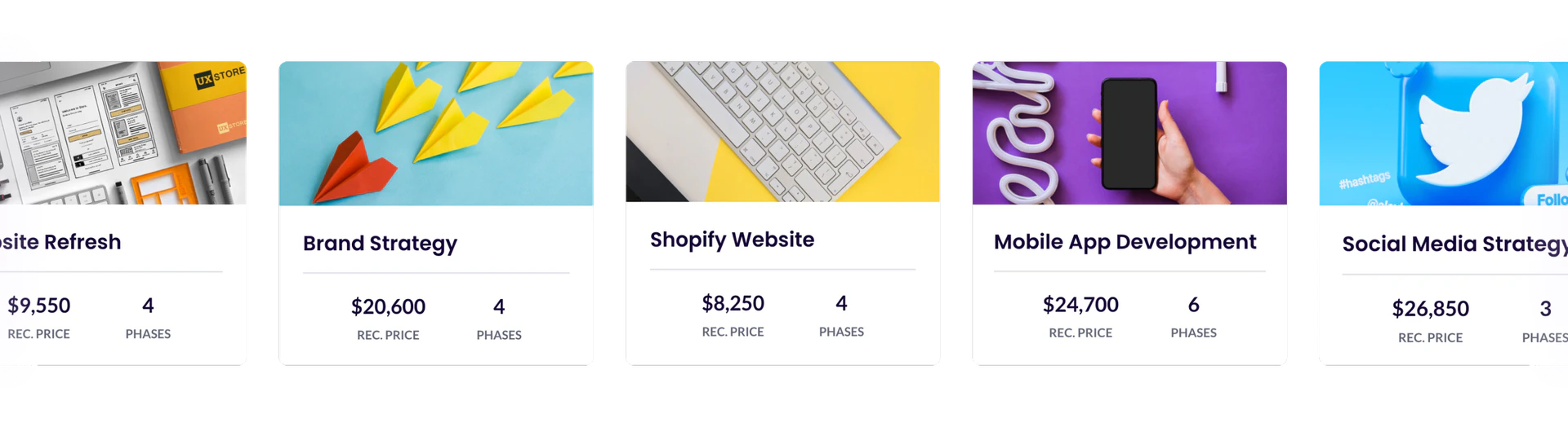 Wethos rich template library showcase