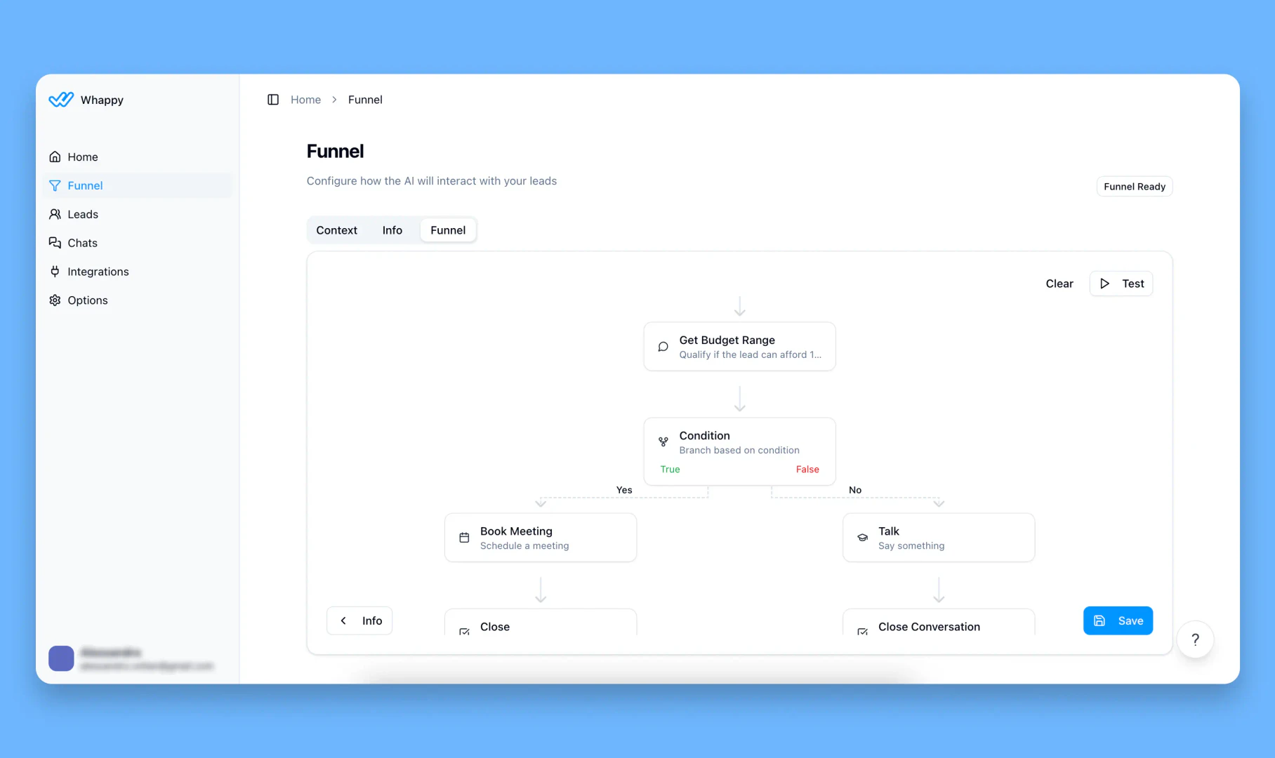 Whappyai product overview and interface