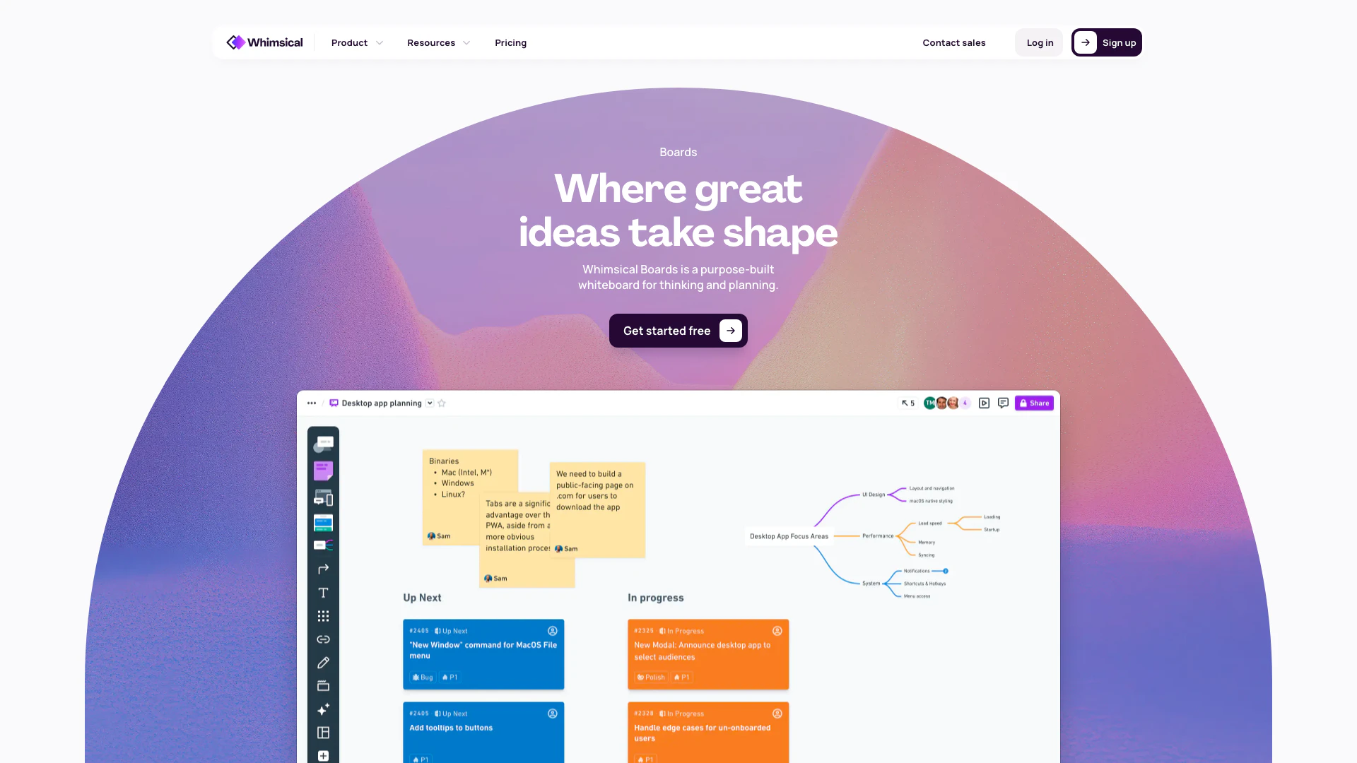 Whimsical screenshot