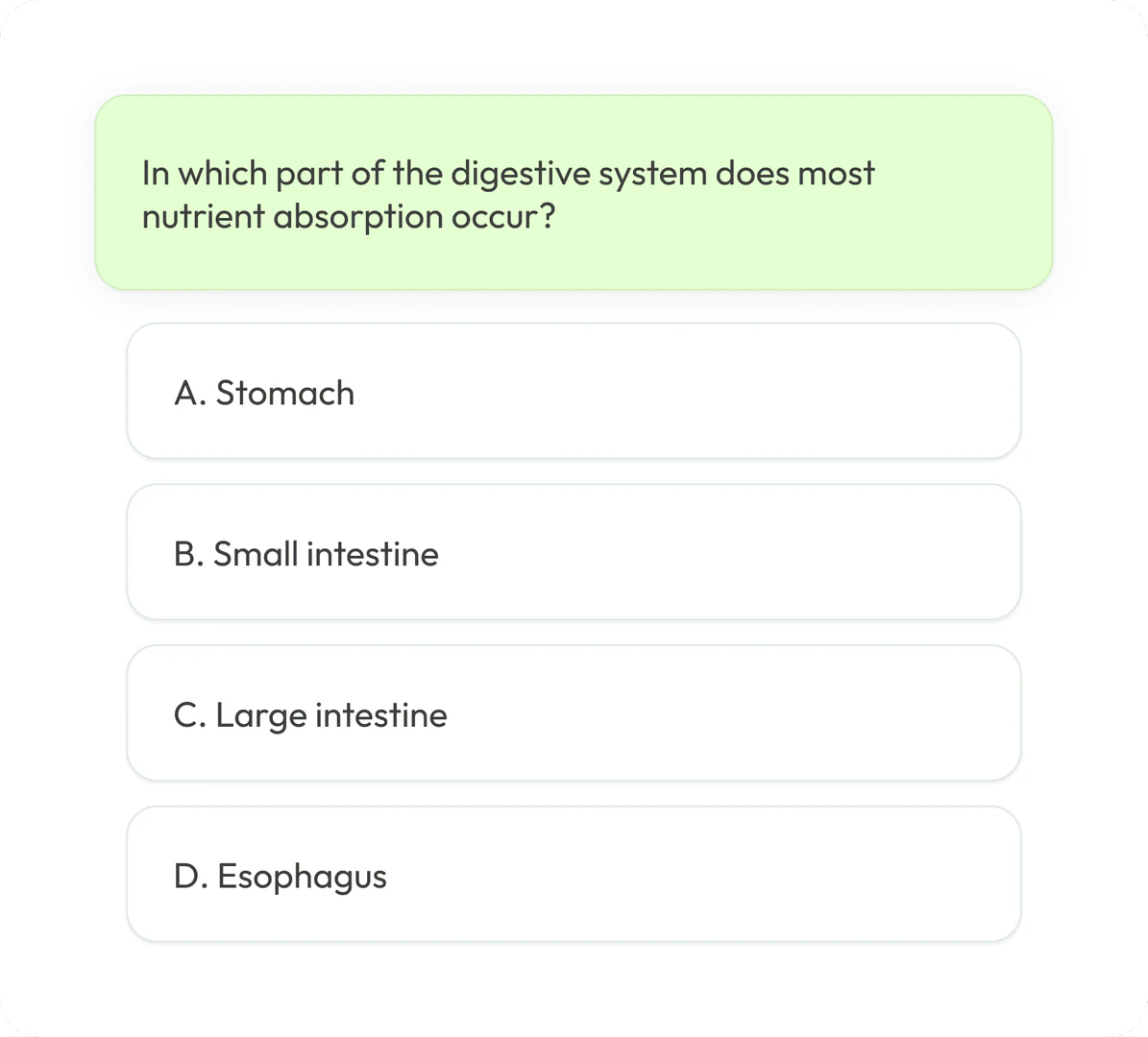 Wisdolia multiple choice and free response question generation
