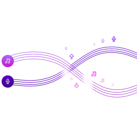 Wisecut smart background music feature