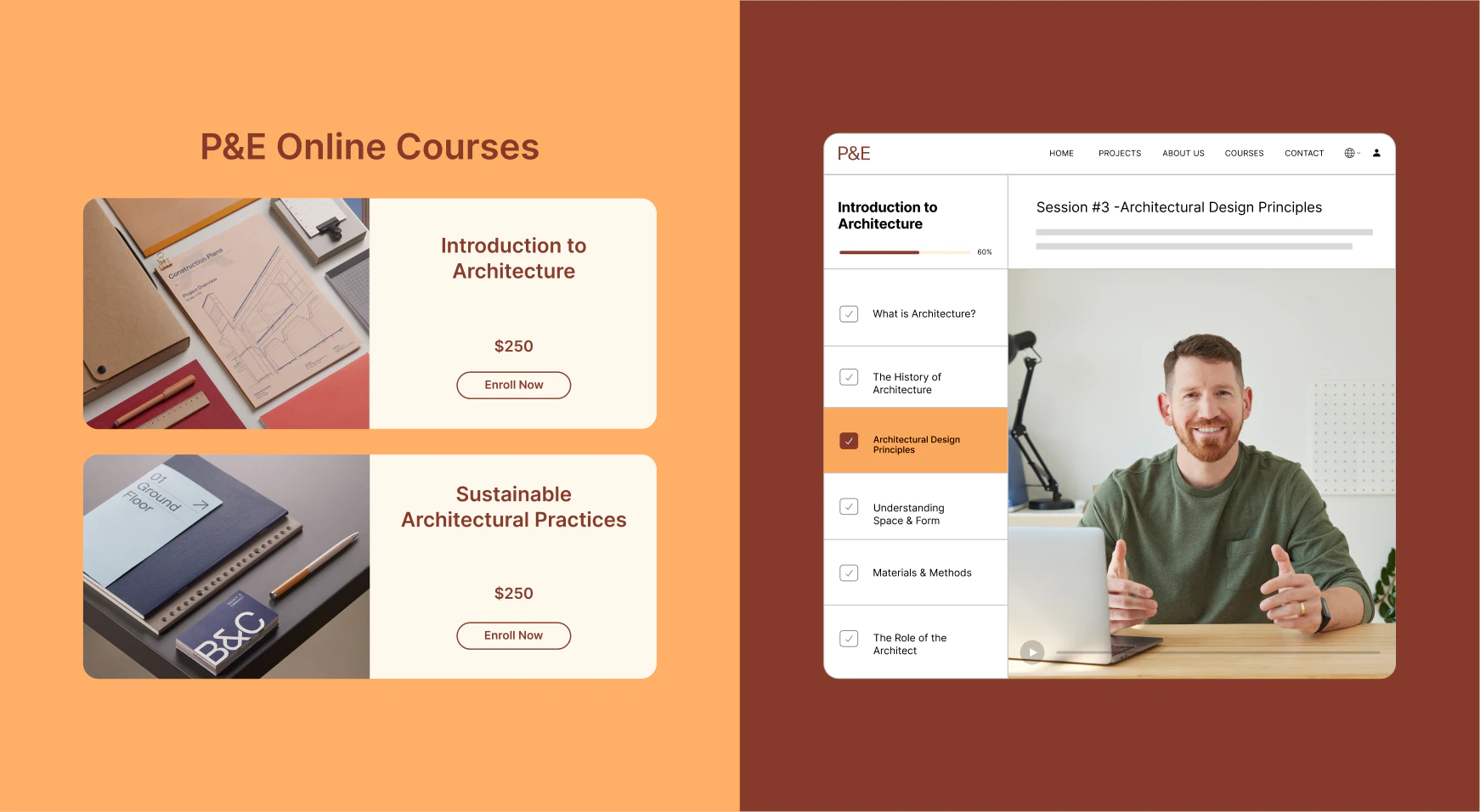 Wix online course creation feature