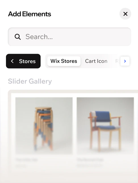 Wix drag and drop editor feature