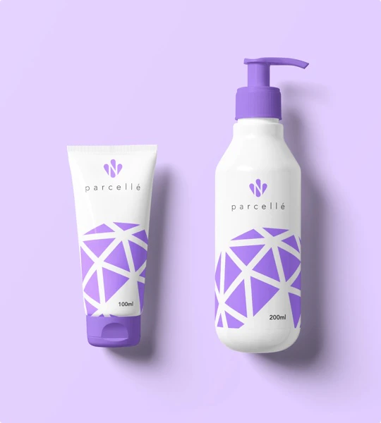 Wizlogo use case example with Parcellé logo