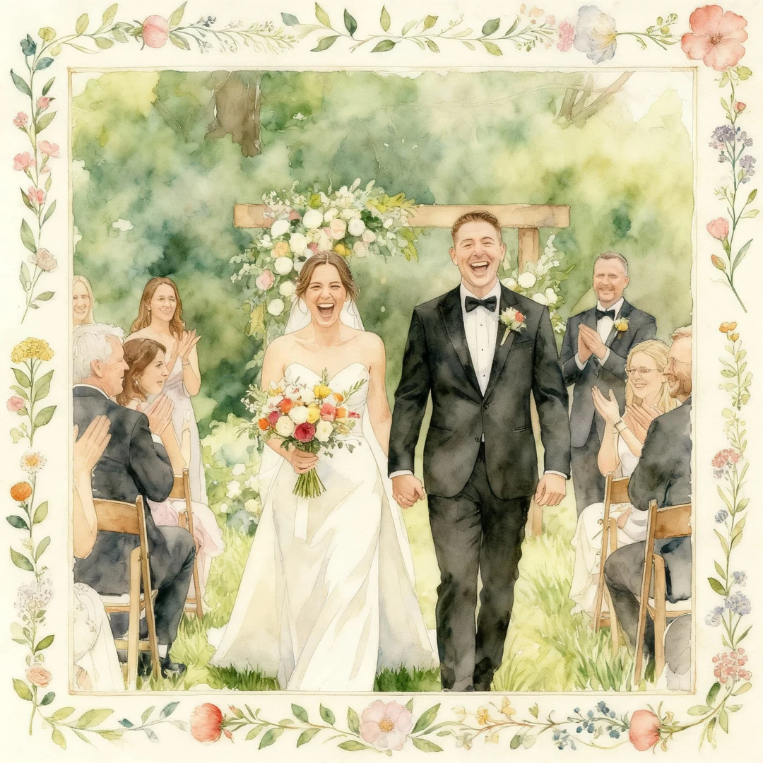 Wonderpic user scenario for botanical watercolor