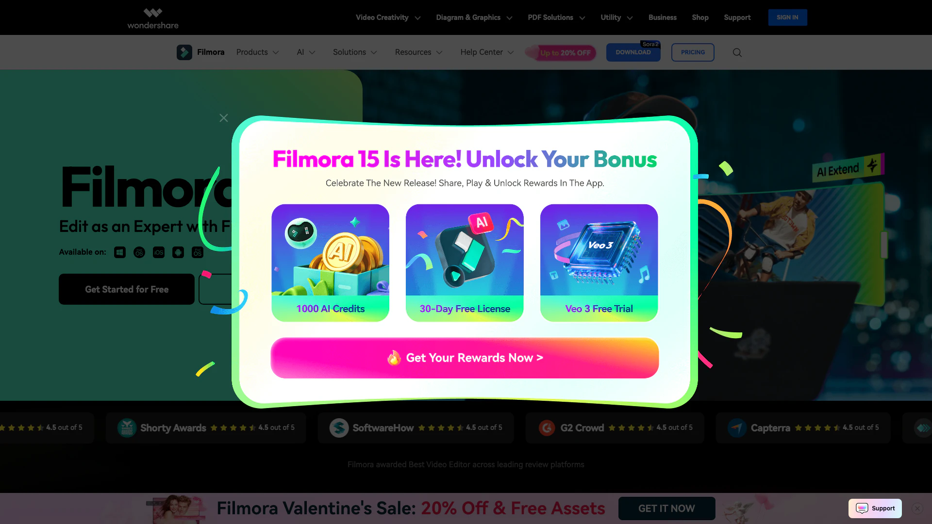 Wondershare screenshot