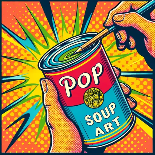 Wordbrush pop art feature demonstration