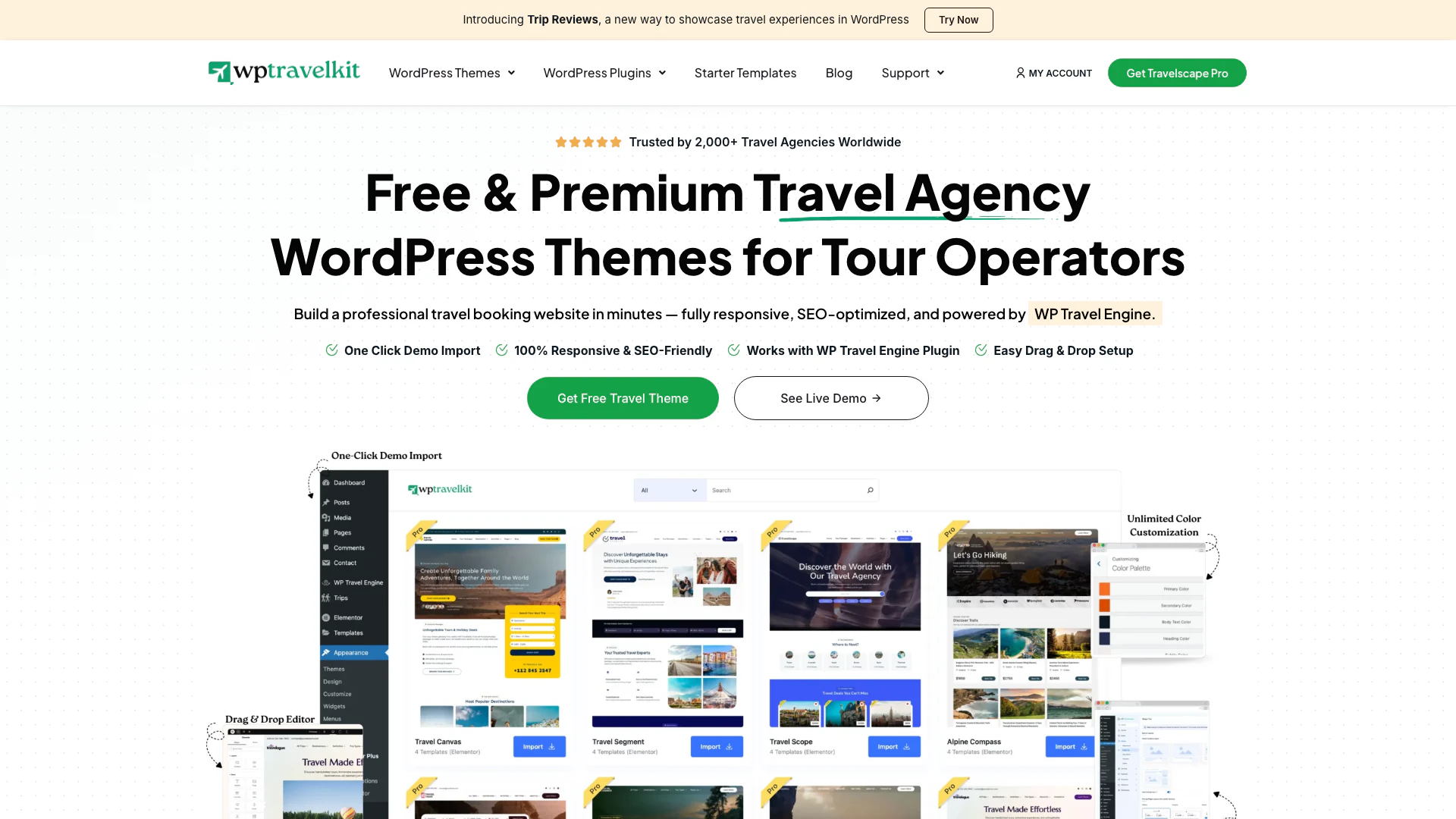 Wptravelkit screenshot
