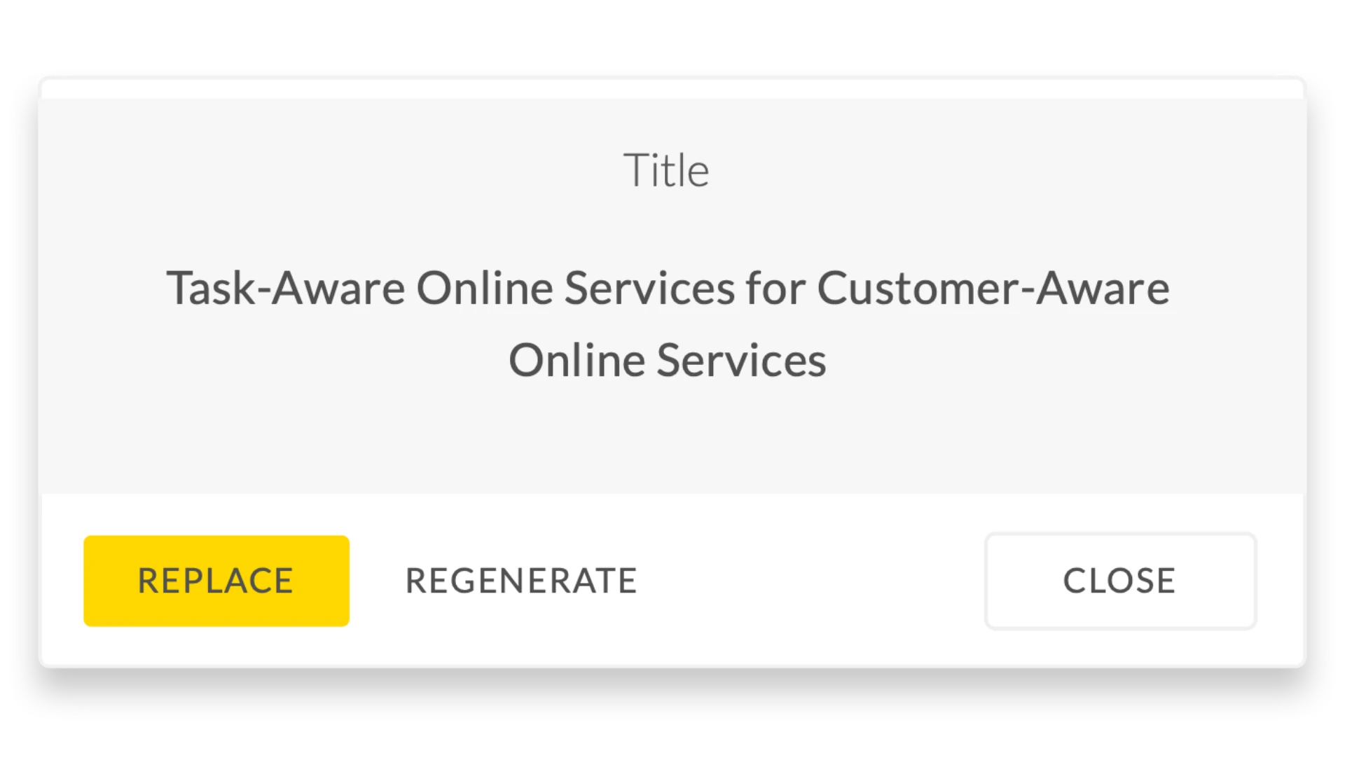 Writefull title generation feature demonstration