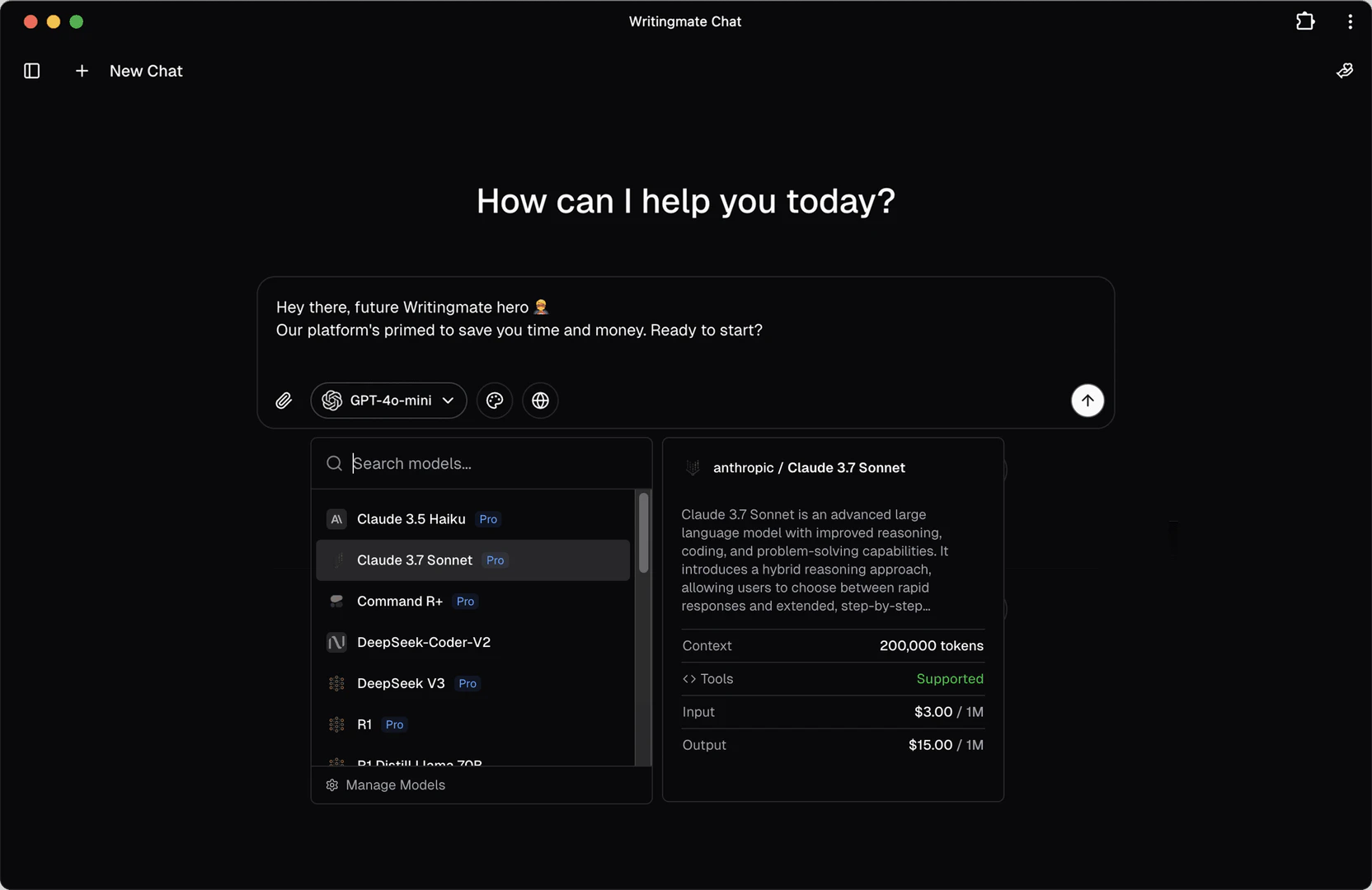 Writingmate AI platform overview