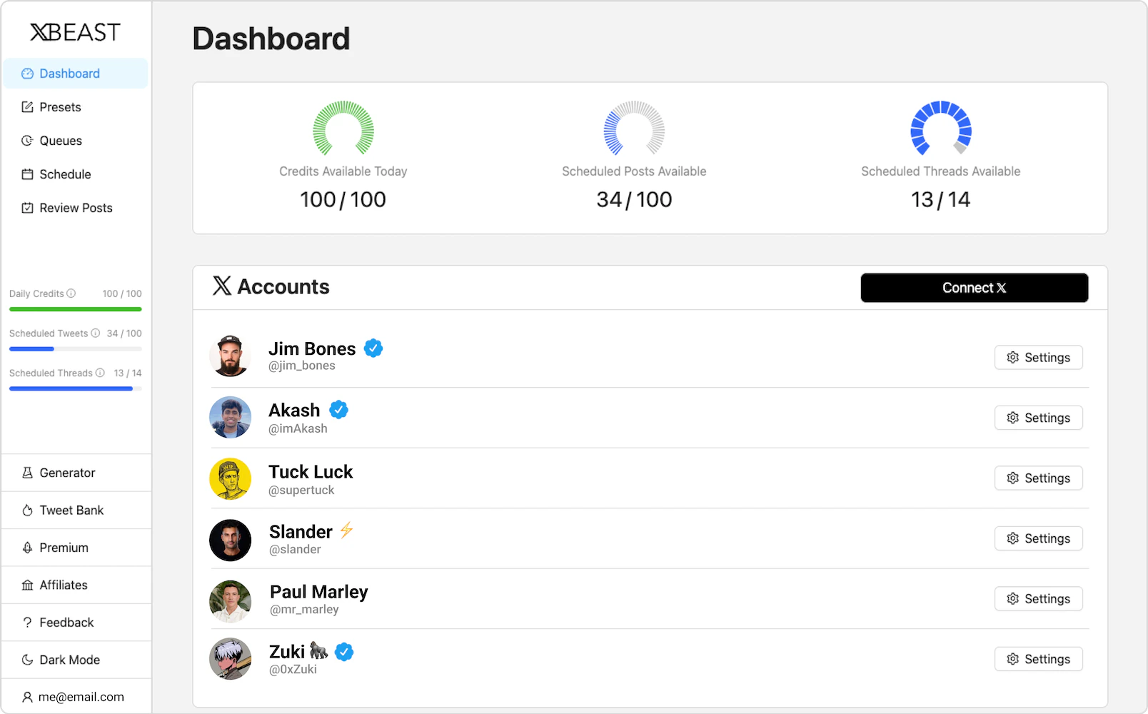 Xbeast product overview and interface