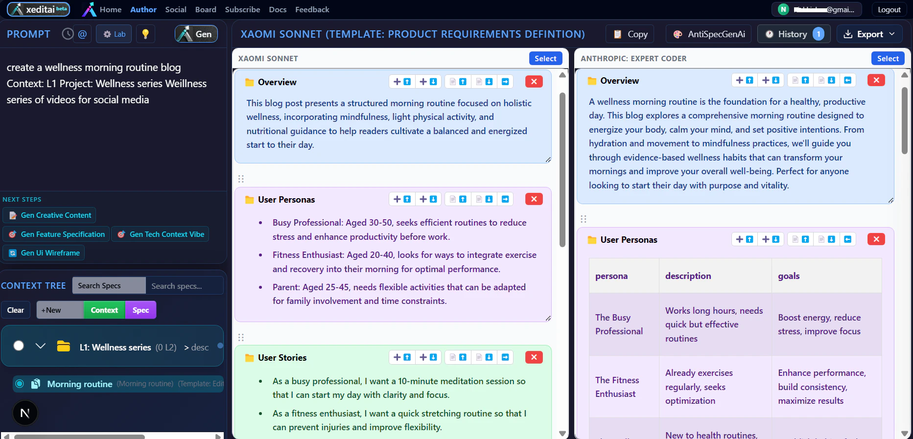 Xeditai Parallel Mode demonstration