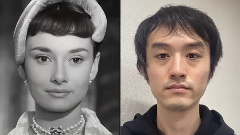 Xpression Camera product interface showcasing real-time transformation