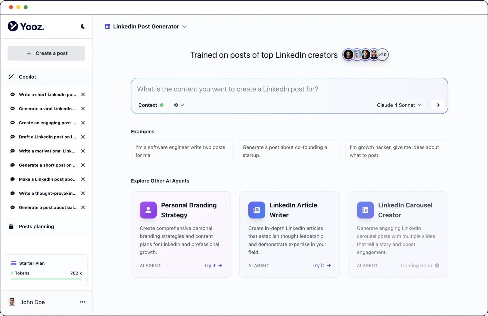 Yoozai product overview