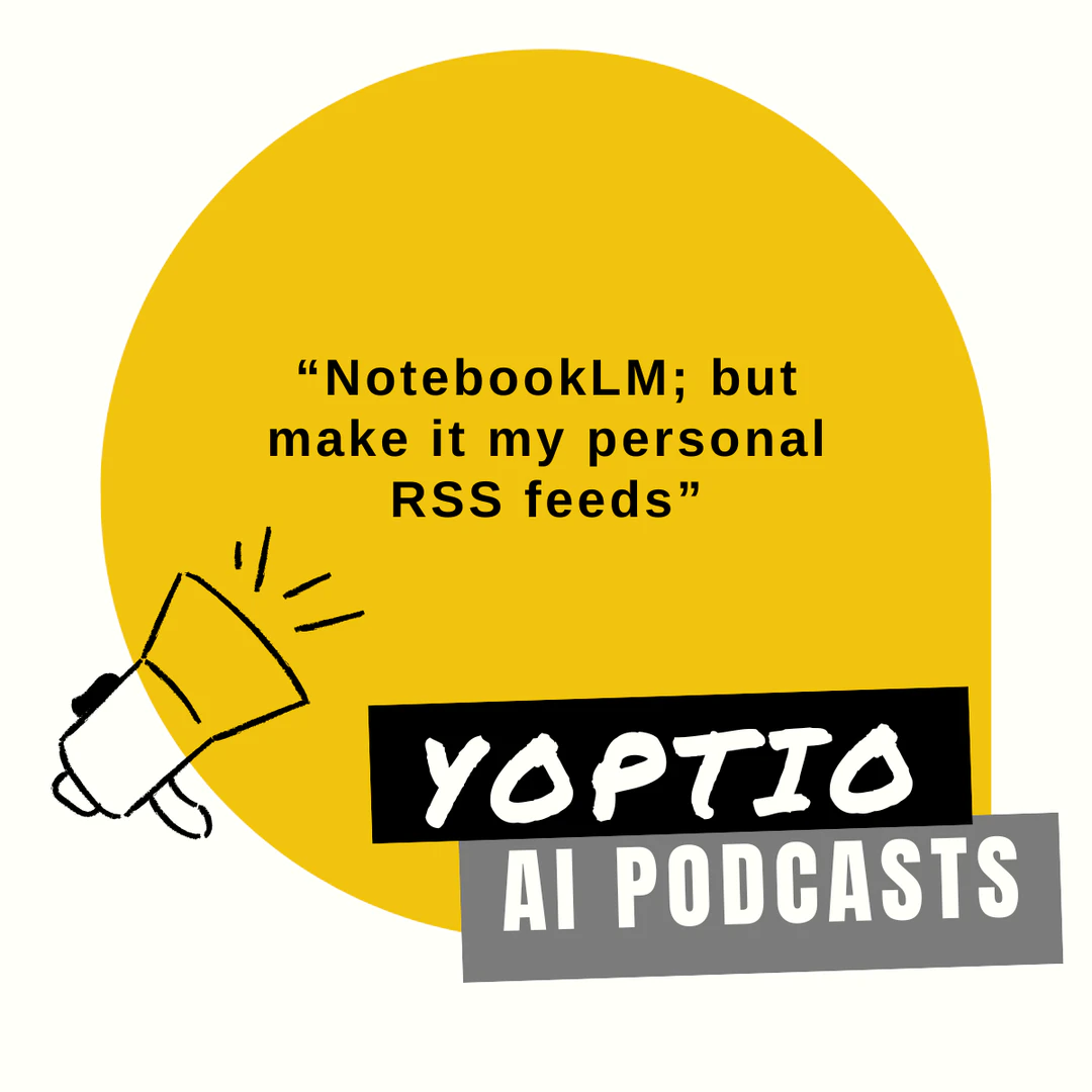 Yoptio product overview interface