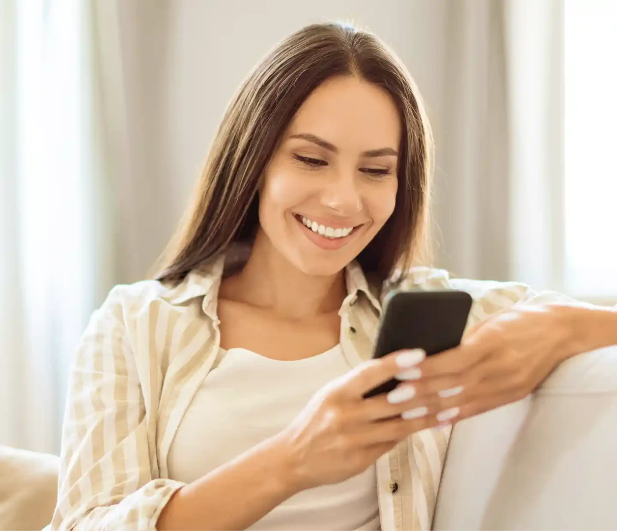 Yuna AI interface for mental health support