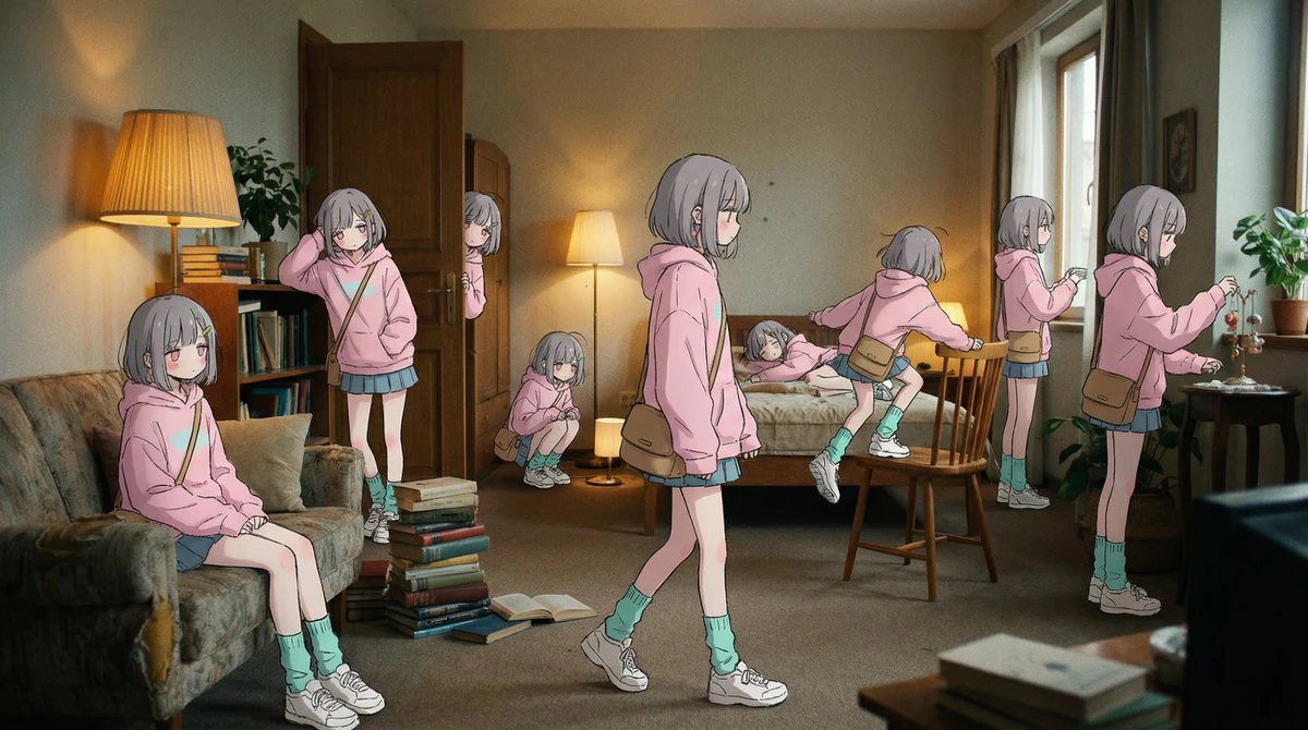 Z-Image AI character consistency feature demonstration