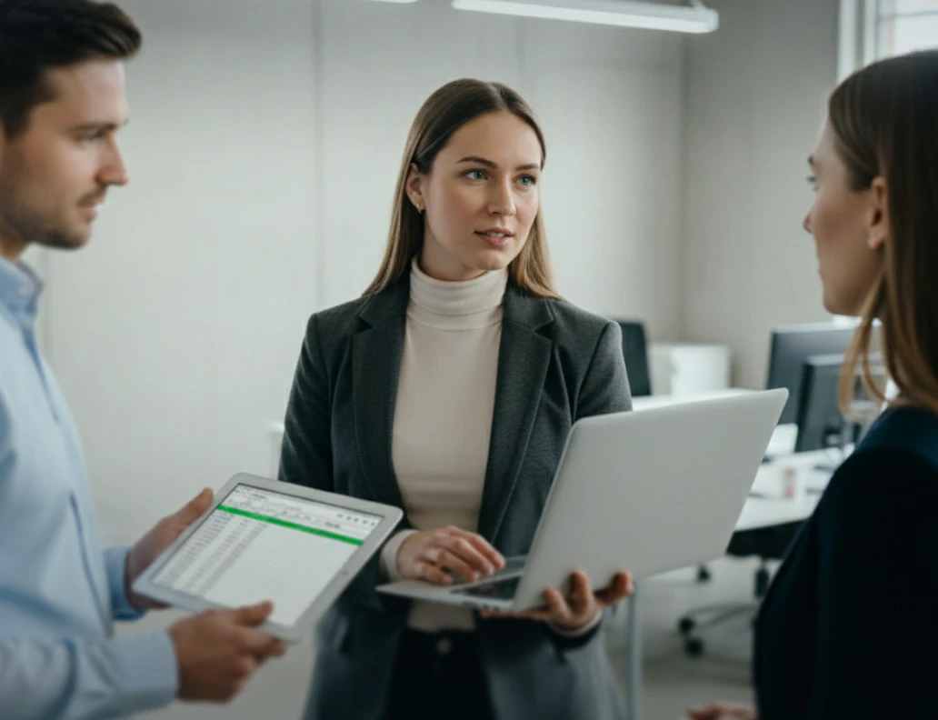 Zeit AI product overview with engineers working