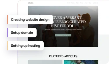 ZipWP usage step: AI builds everything