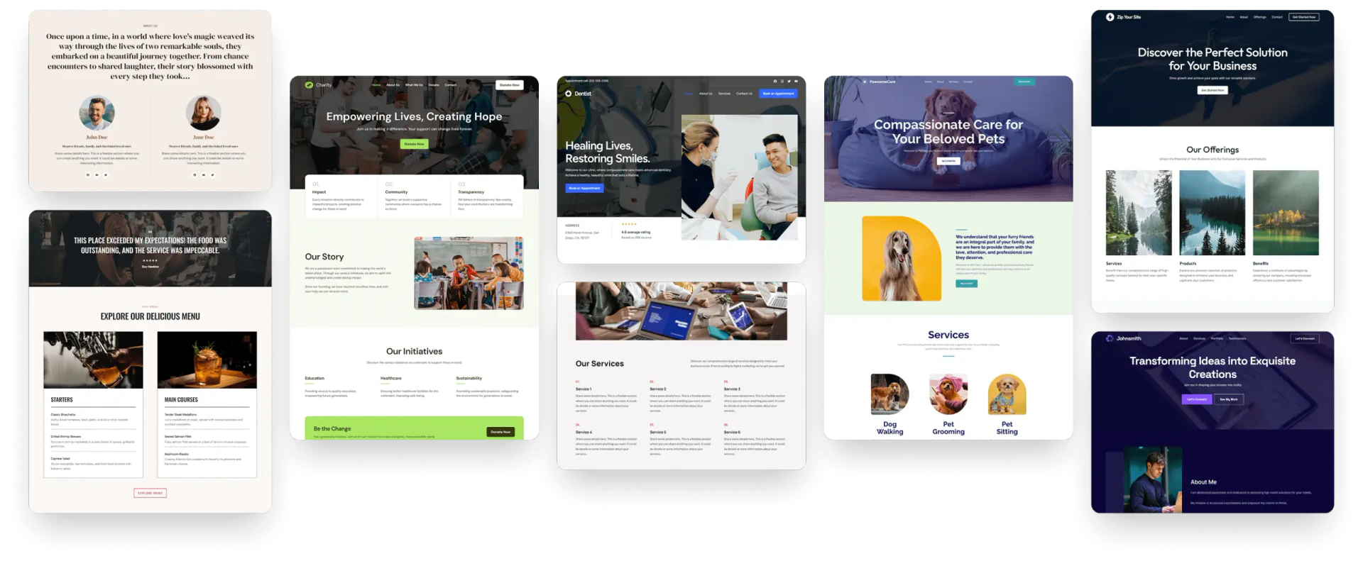 ZipWP AI WordPress website builder overview